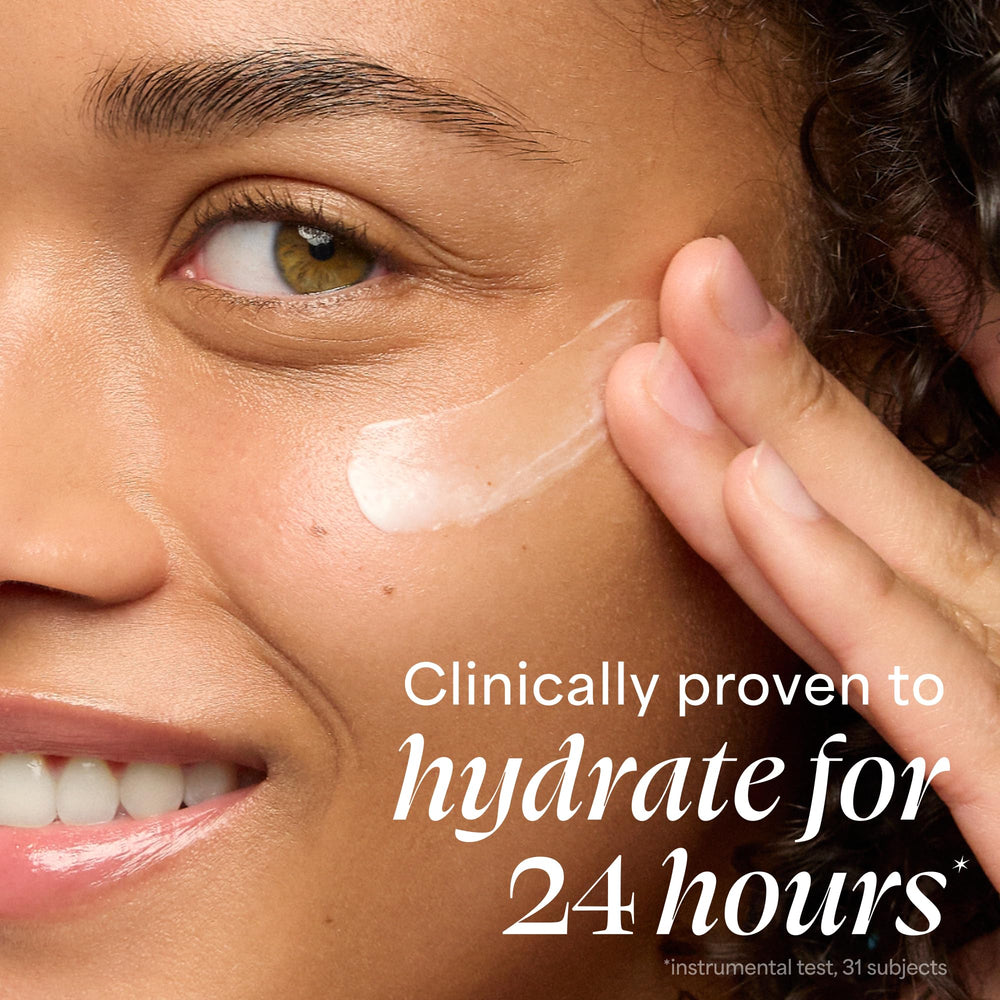 TULA cream texture close-up revealing lightweight, hydrating consistency