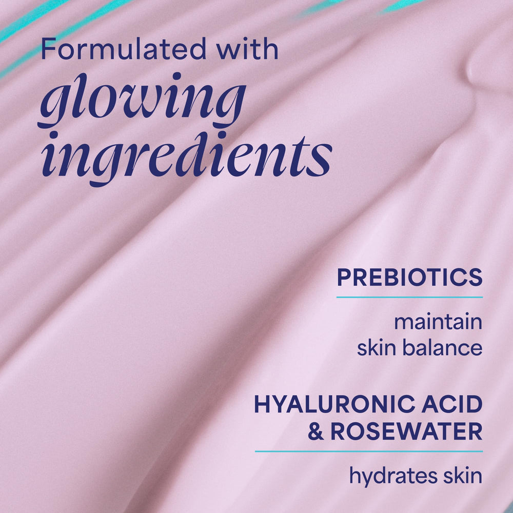 TULA watermelon and blueberry ingredients display emphasizing antioxidant and glow support