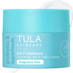 TULA jar front view showing clean packaging and easy access for daily use