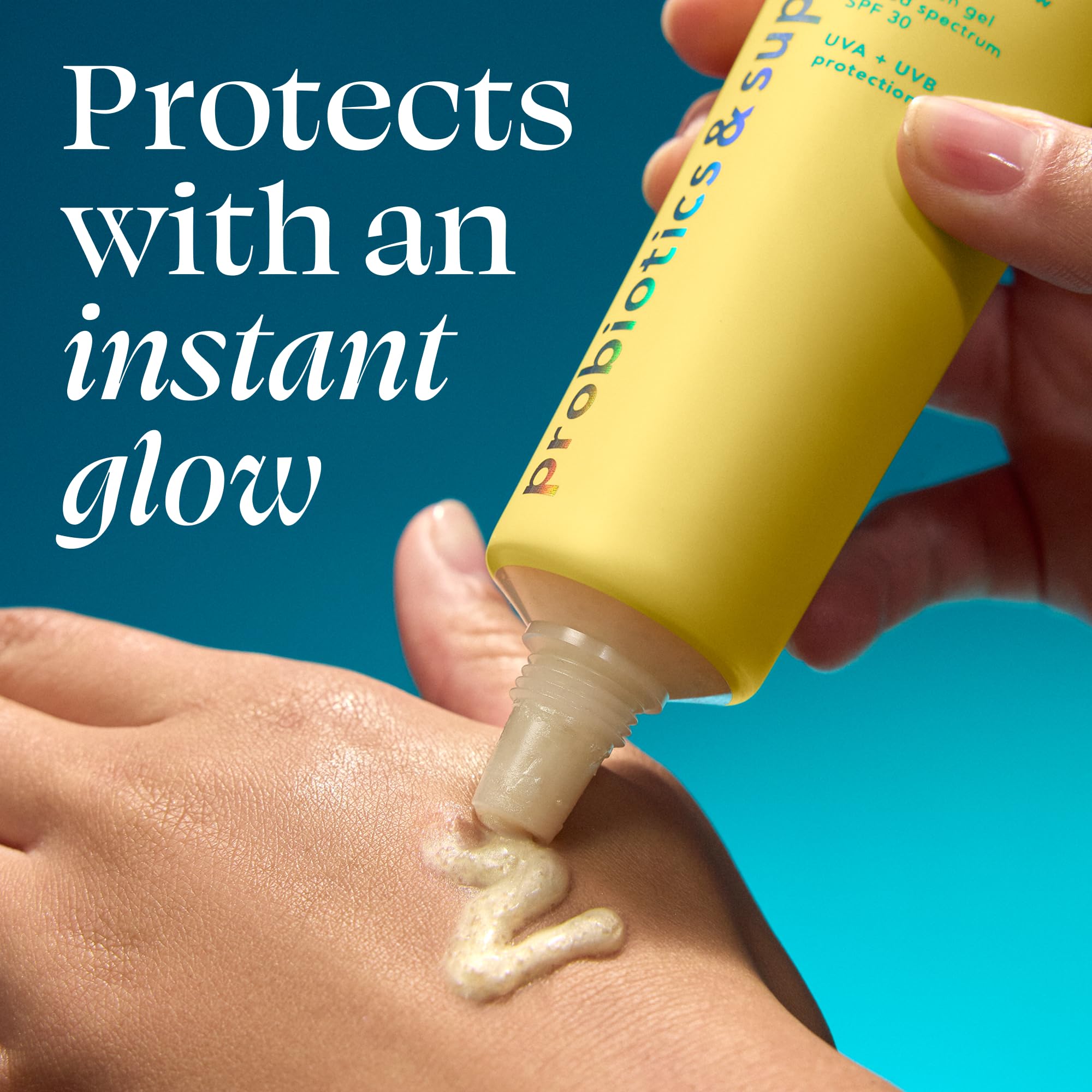 TULA pump dispensing gel for easy, mess-free application