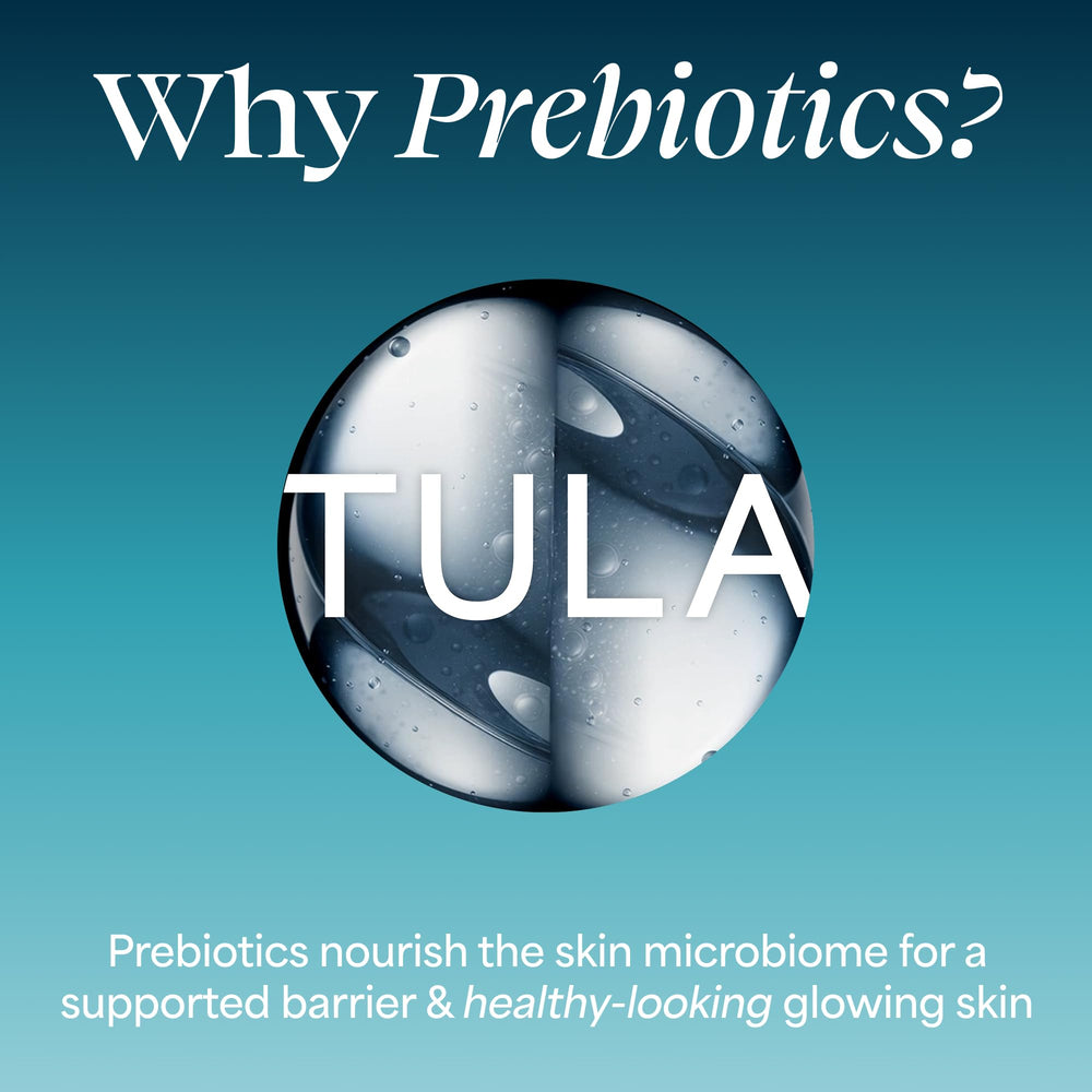 TULA product being applied in shower showing refreshing use and rinsing benefits