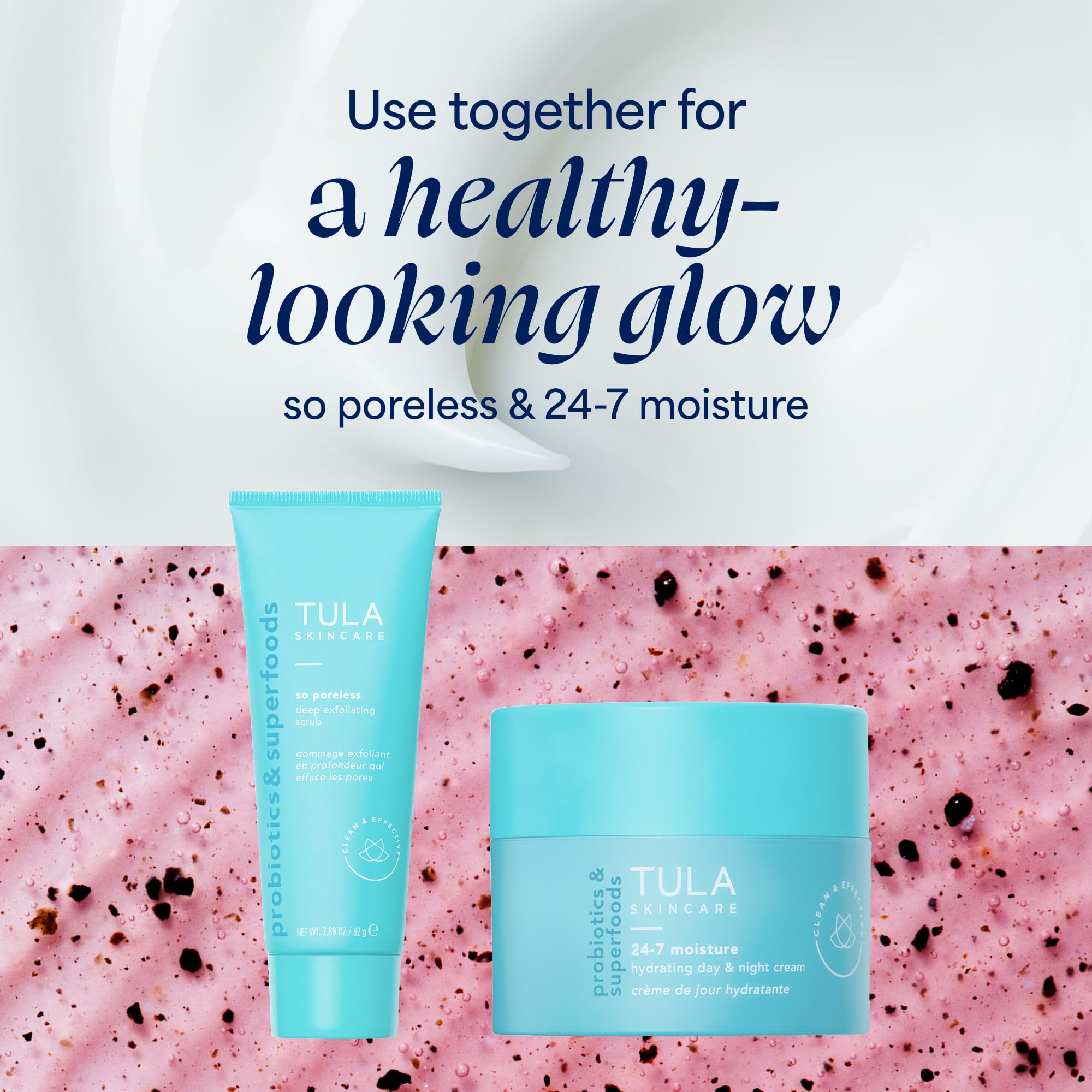 TULA label detail with ingredients and directions for safe, effective application