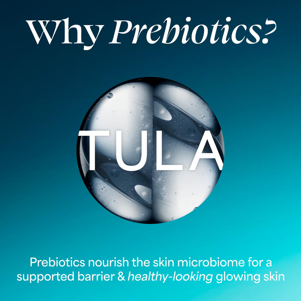TULA travel kit inside a pouch for easy transport and on-the-go skincare