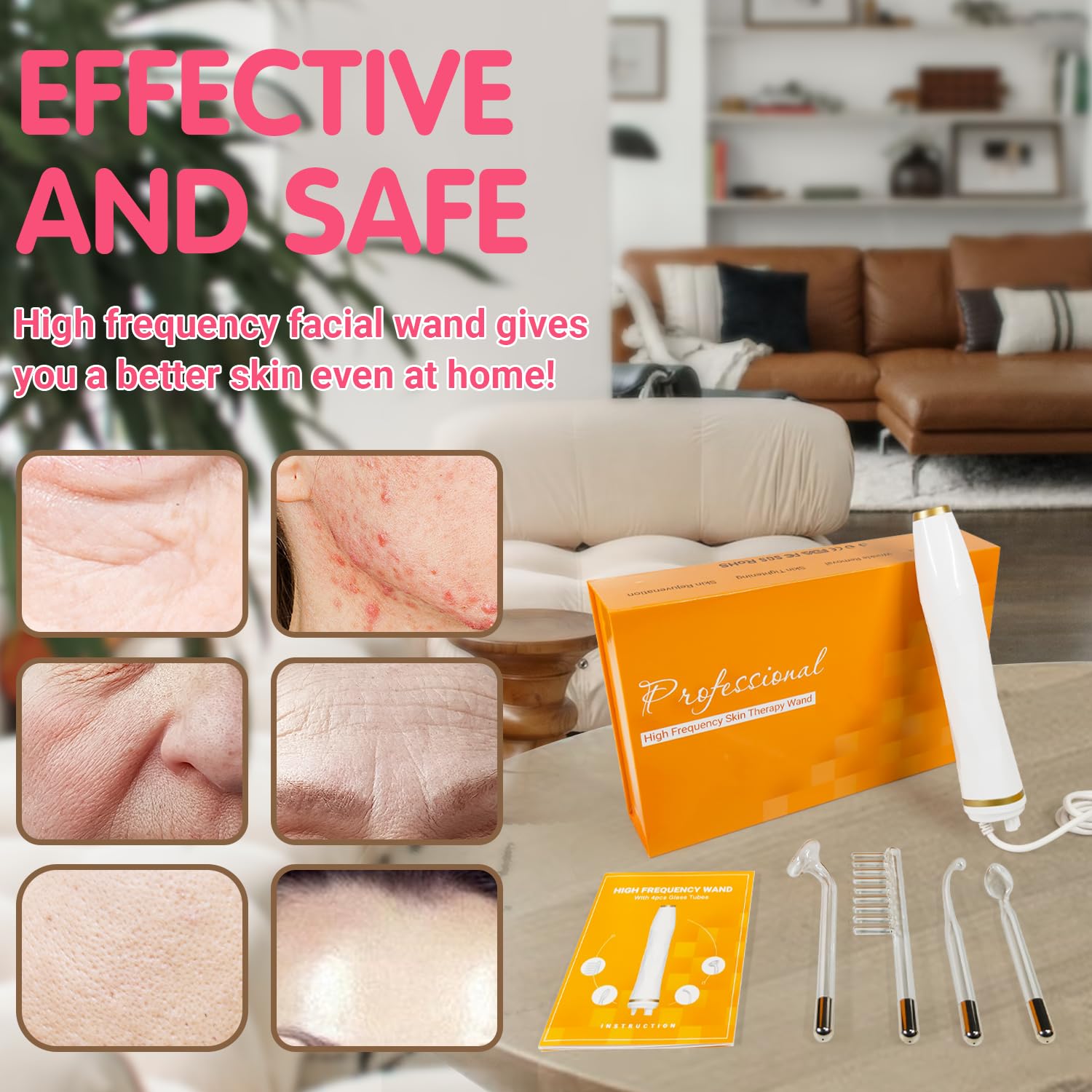 TUMAKOU placed on bathroom counter showing ready-to-use at-home skincare benefit