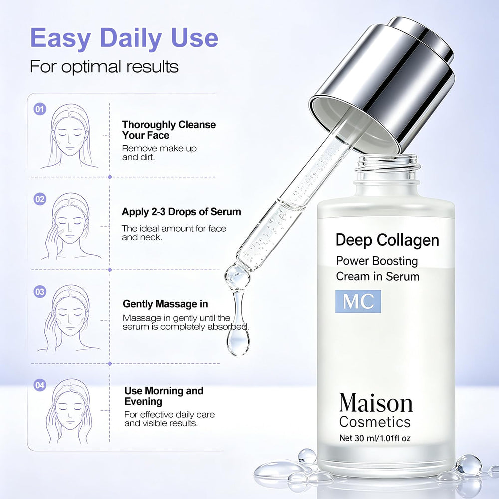 TUODAW serum on hand being spread, demonstrates lightweight hydration without residue