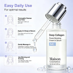 TUODAW serum on hand being spread, demonstrates lightweight hydration without residue