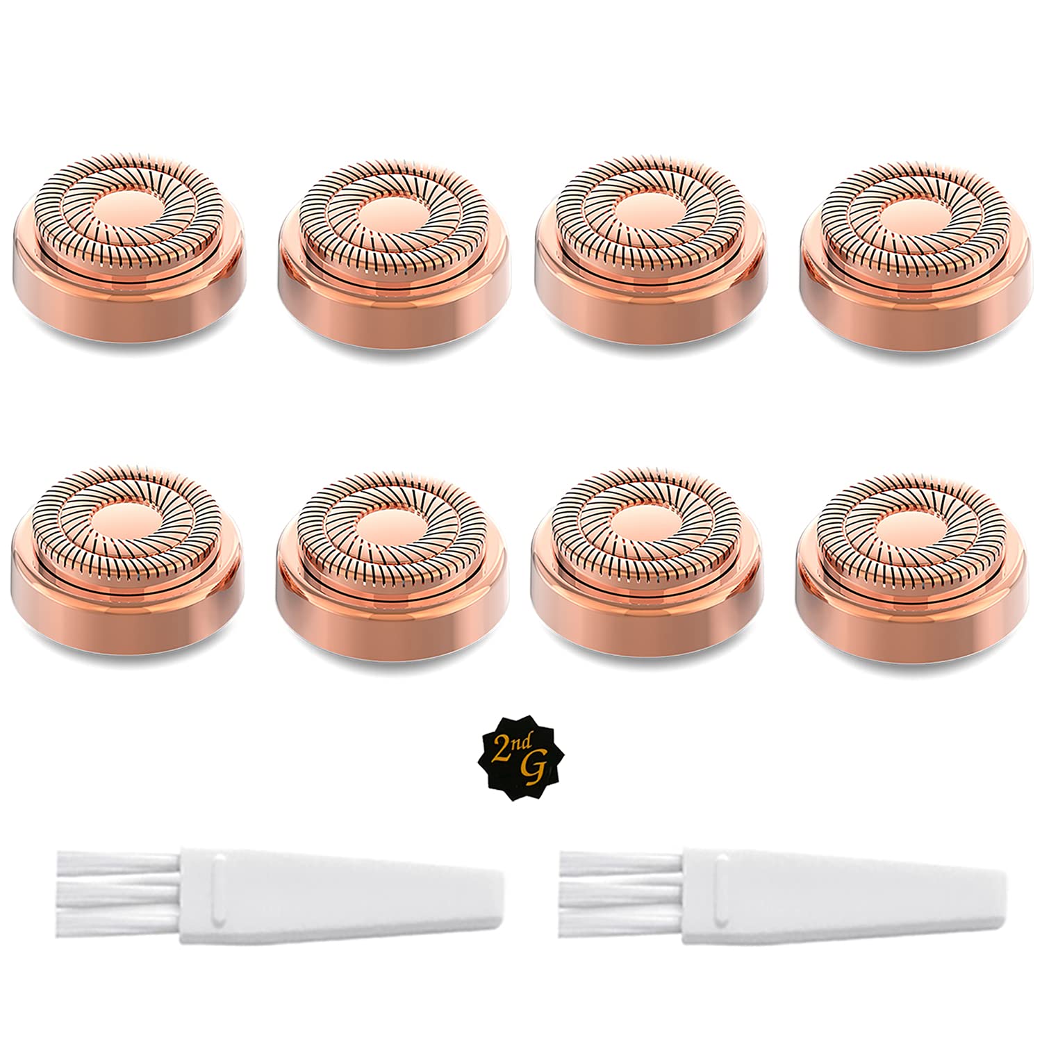 tuokiy front packaging showing 8-pack and cleaning brush for easy restocking