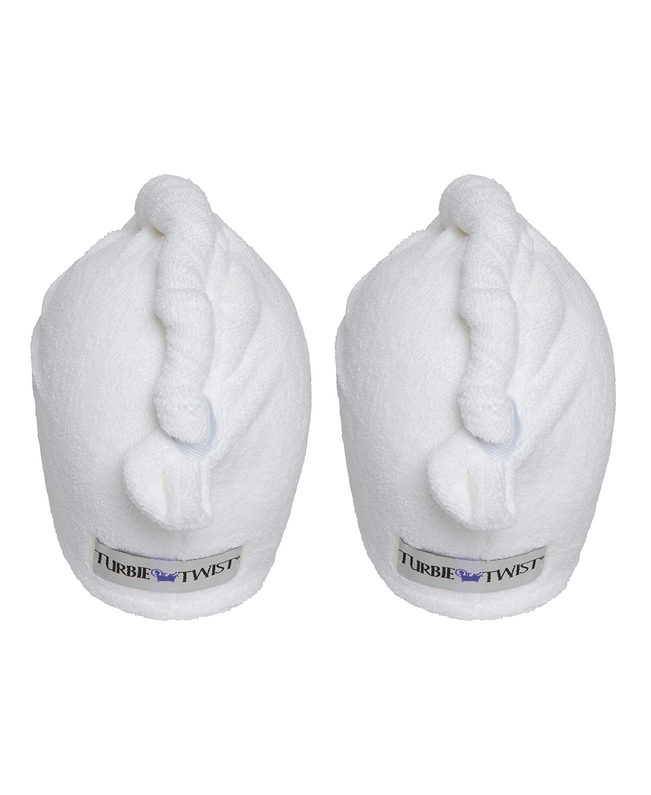 Turbie Twist tucked in a beach bag portraying portable hair care and quick-dry convenience