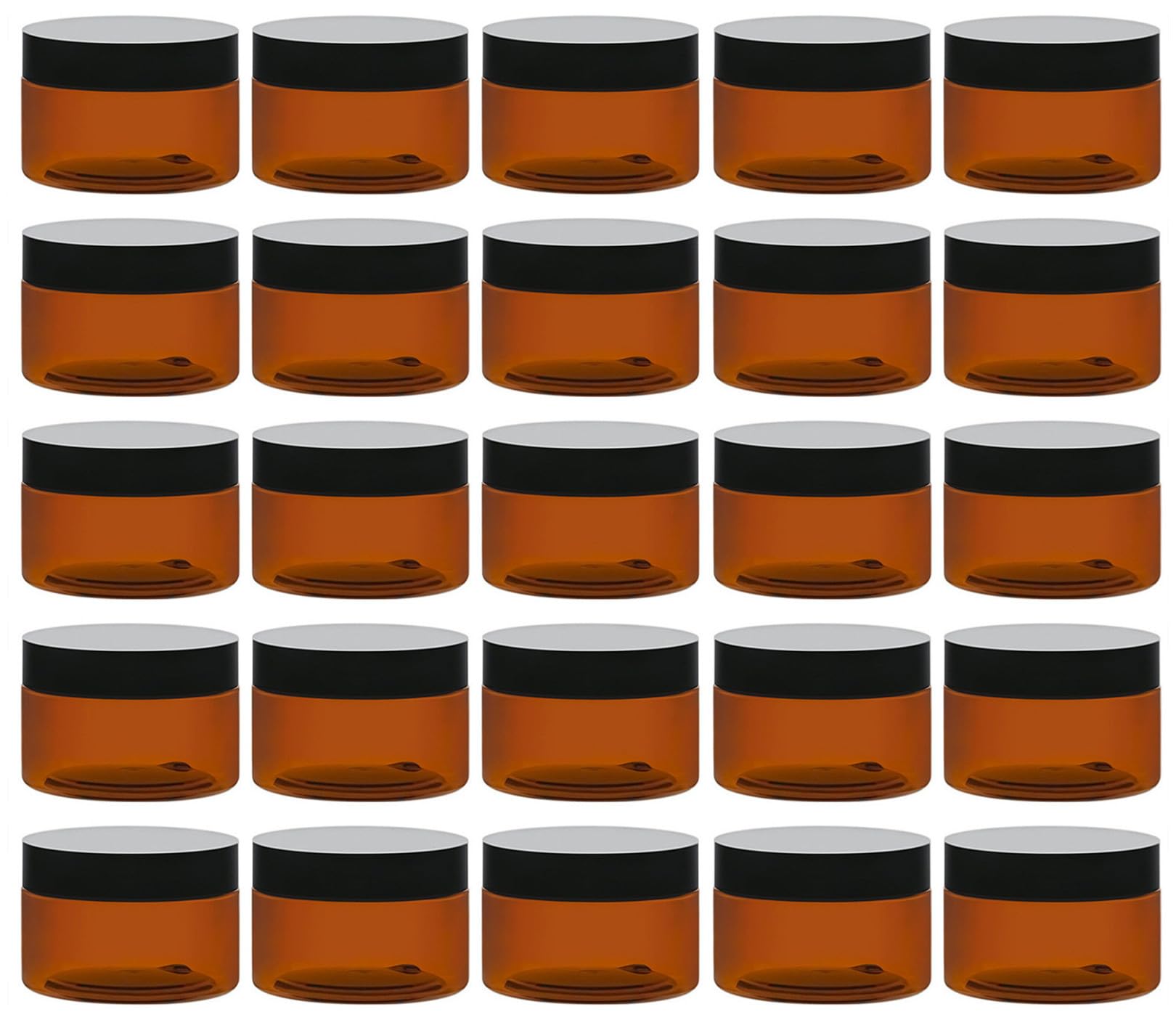 TUZAZO front view of 24-pack amber jars showing value pack and compact benefit