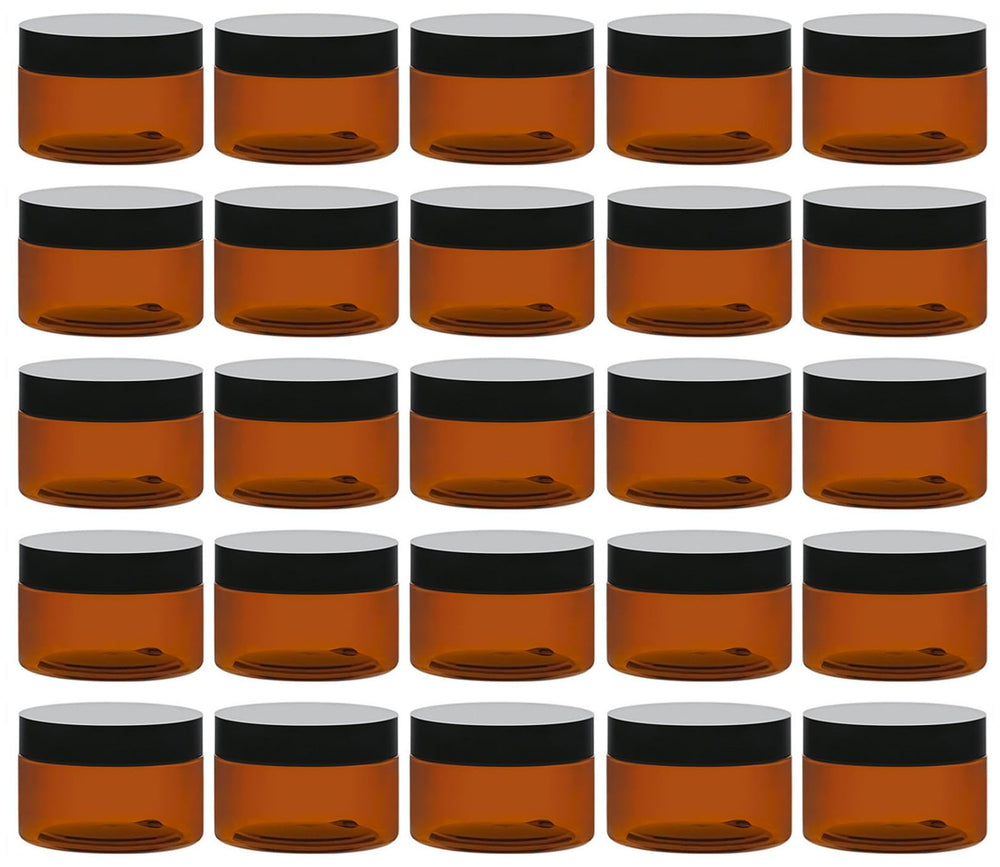 TUZAZO front view of 24-pack amber jars showing value pack and compact benefit