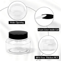 TUZAZO top view showing wide mouth opening for easy filling and scooping