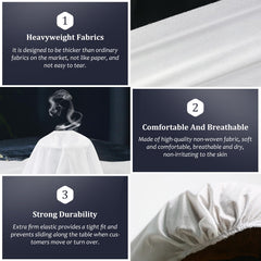 Tvvcalk non-woven fabric texture detail highlighting tear resistance and breathability