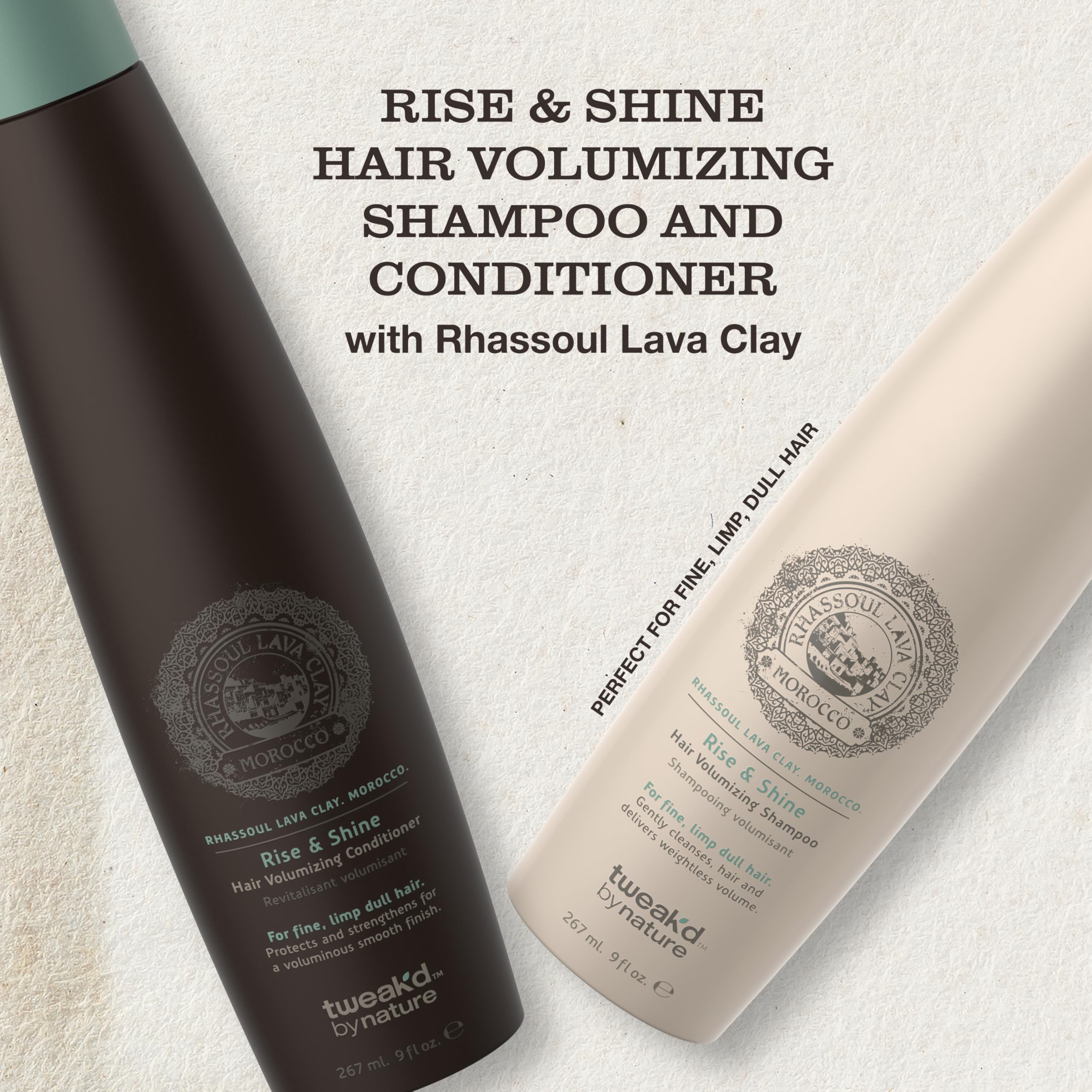 Tweak'd by Nature shampoo texture on hand demonstrating gentle cleansing