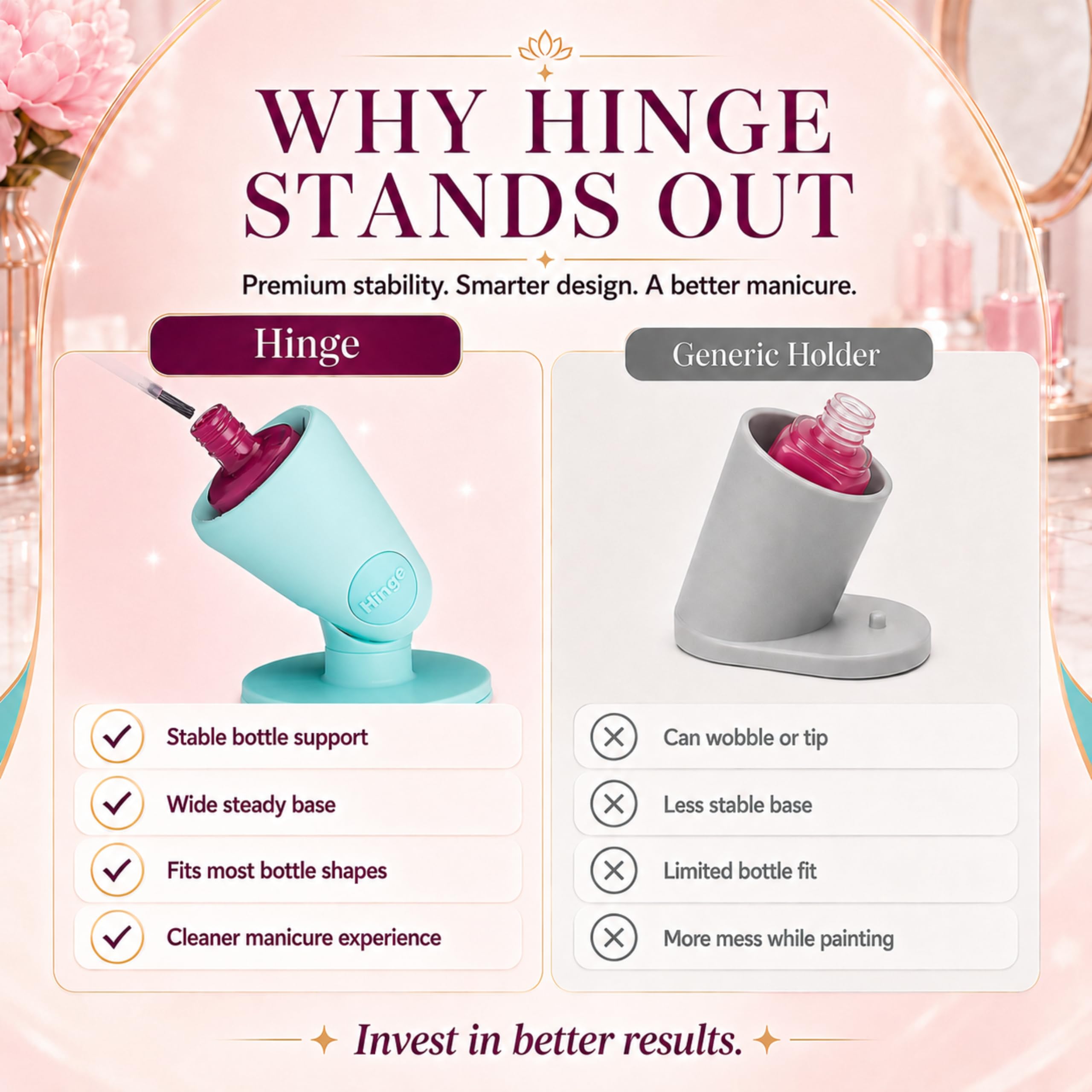 tweexy Hinge packaging and label presenting product details and gift-ready look