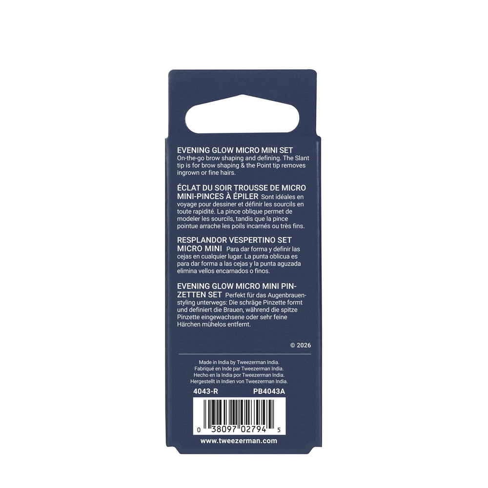 Tweezerman cleaning with alcohol wipe demonstrating simple hygienic care