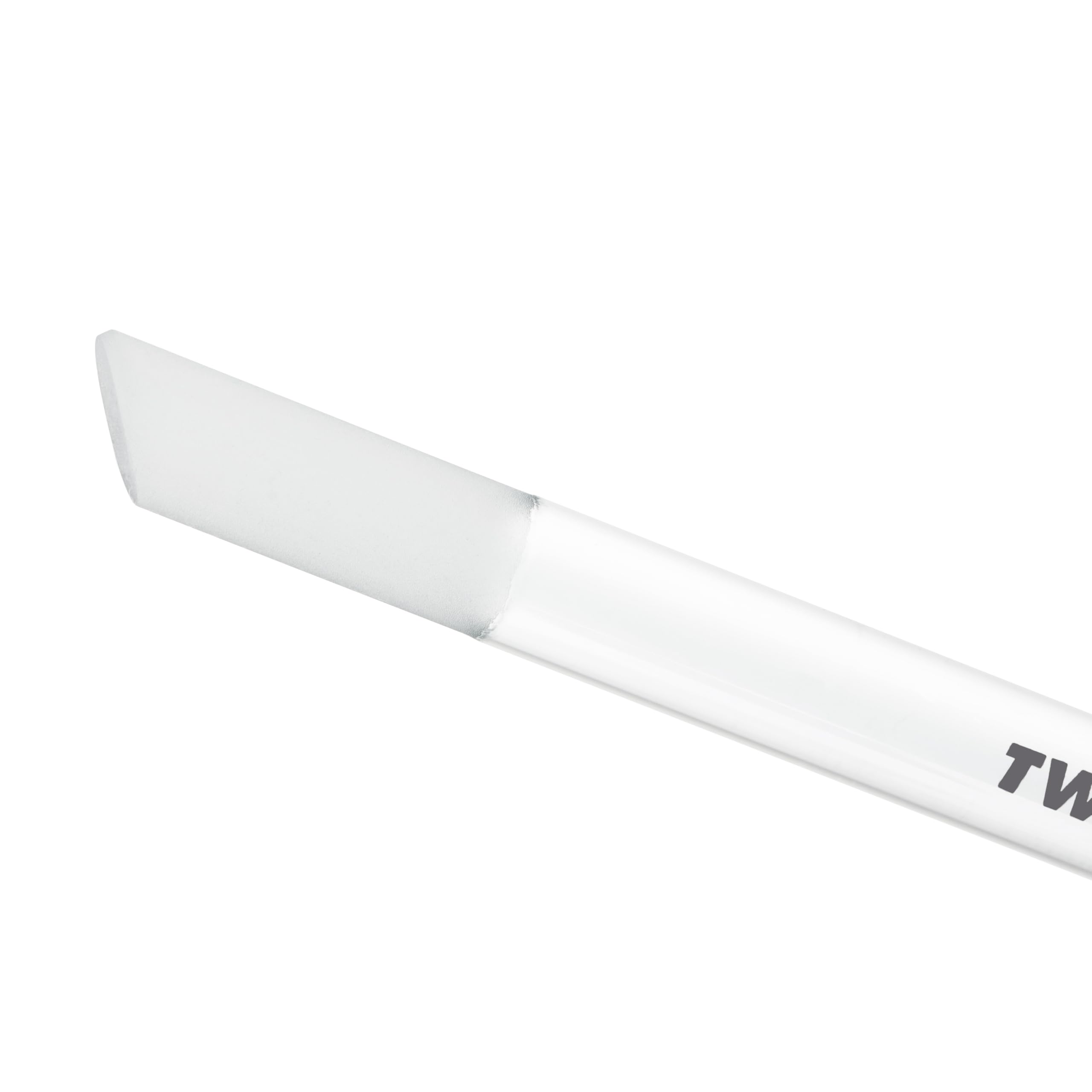 Tweezerman dual-ended glass pushy angled and pointed ends for precise cuticle work