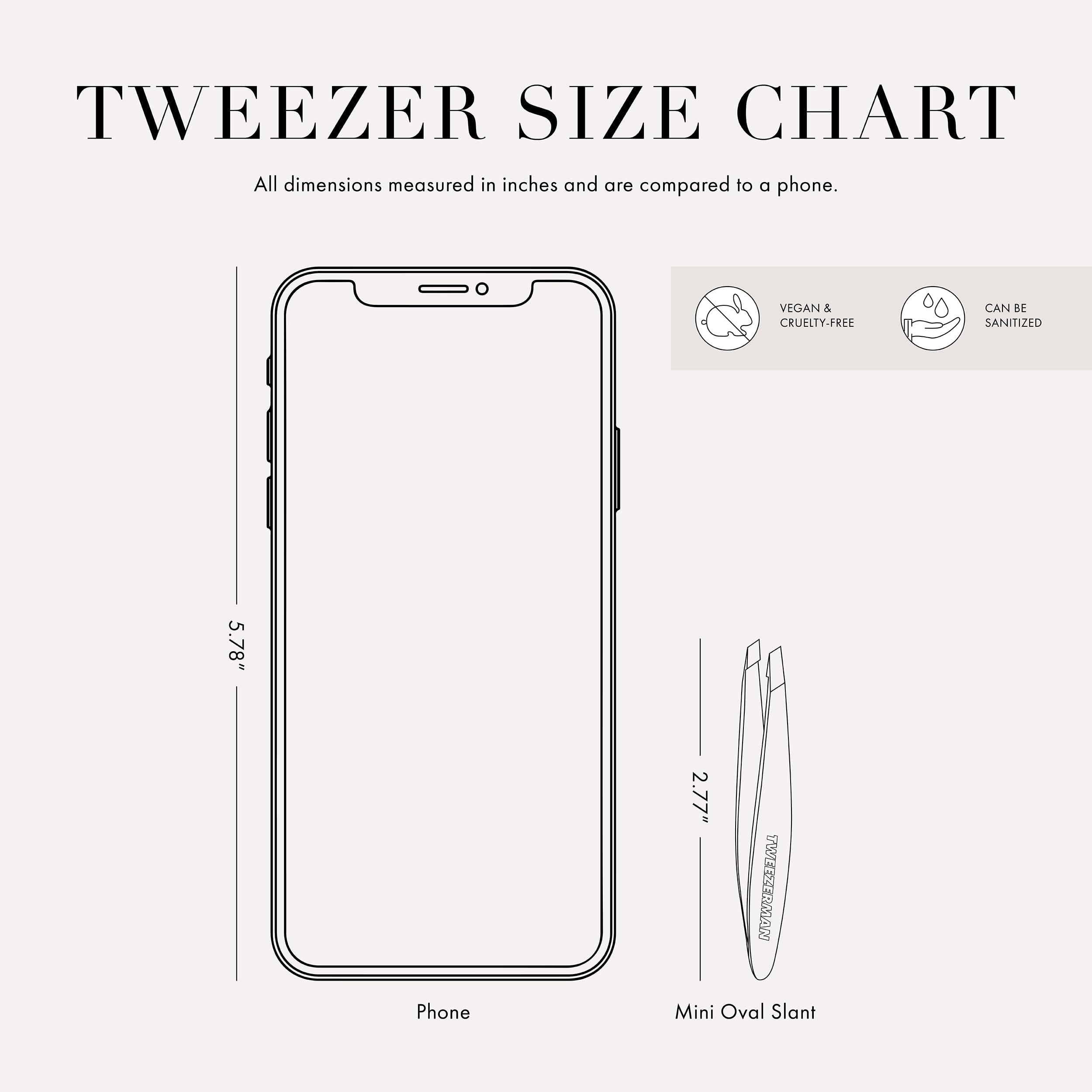 Tweezerman mini slant packaging Lisbon Sea displaying brand and ready-to-gift appeal