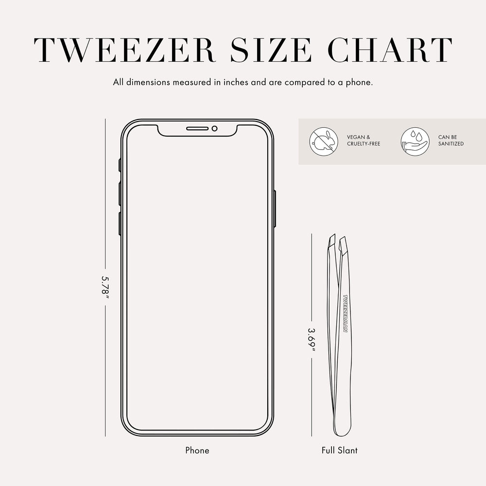 Tweezerman packaging box with logo indicating gift-ready presentation