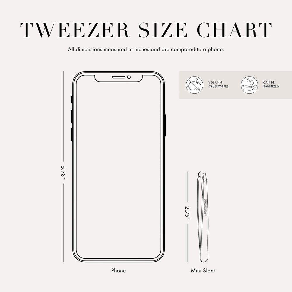 Tweezerman retail packaging front showing brand and tool ready for gifting or storage benefit
