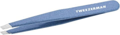 Tweezerman Slant Tweezer front view showing precise tips and professional design benefit: exact shaping