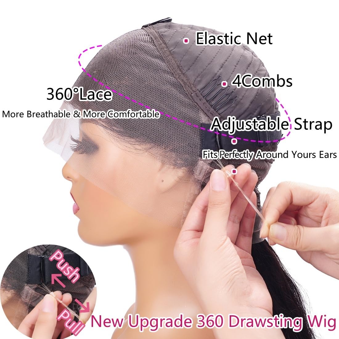 TwerkGirls cap interior and adjustable strap for custom comfort benefit