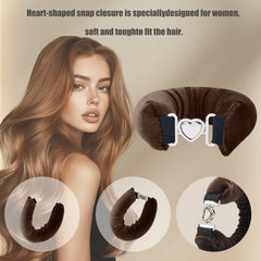 TWIGTUN velvet texture close-up showing soft grip to reduce slip and frizz
