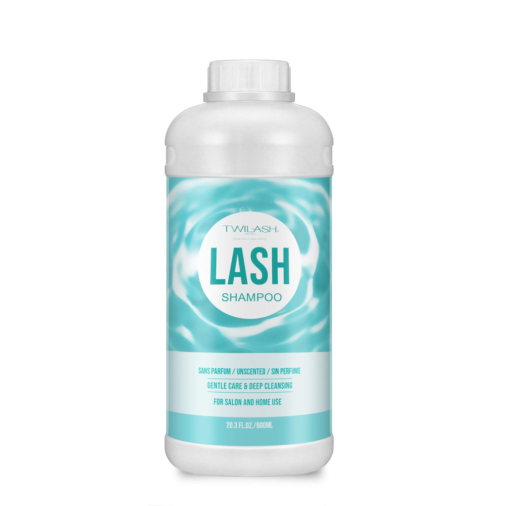 TWILASH BY DLY front view of 600ml bottle showing product size and label, clear professional supply benefit