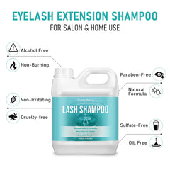 TWILASH BY DLY fluffy foam texture showing gentle cleansing action