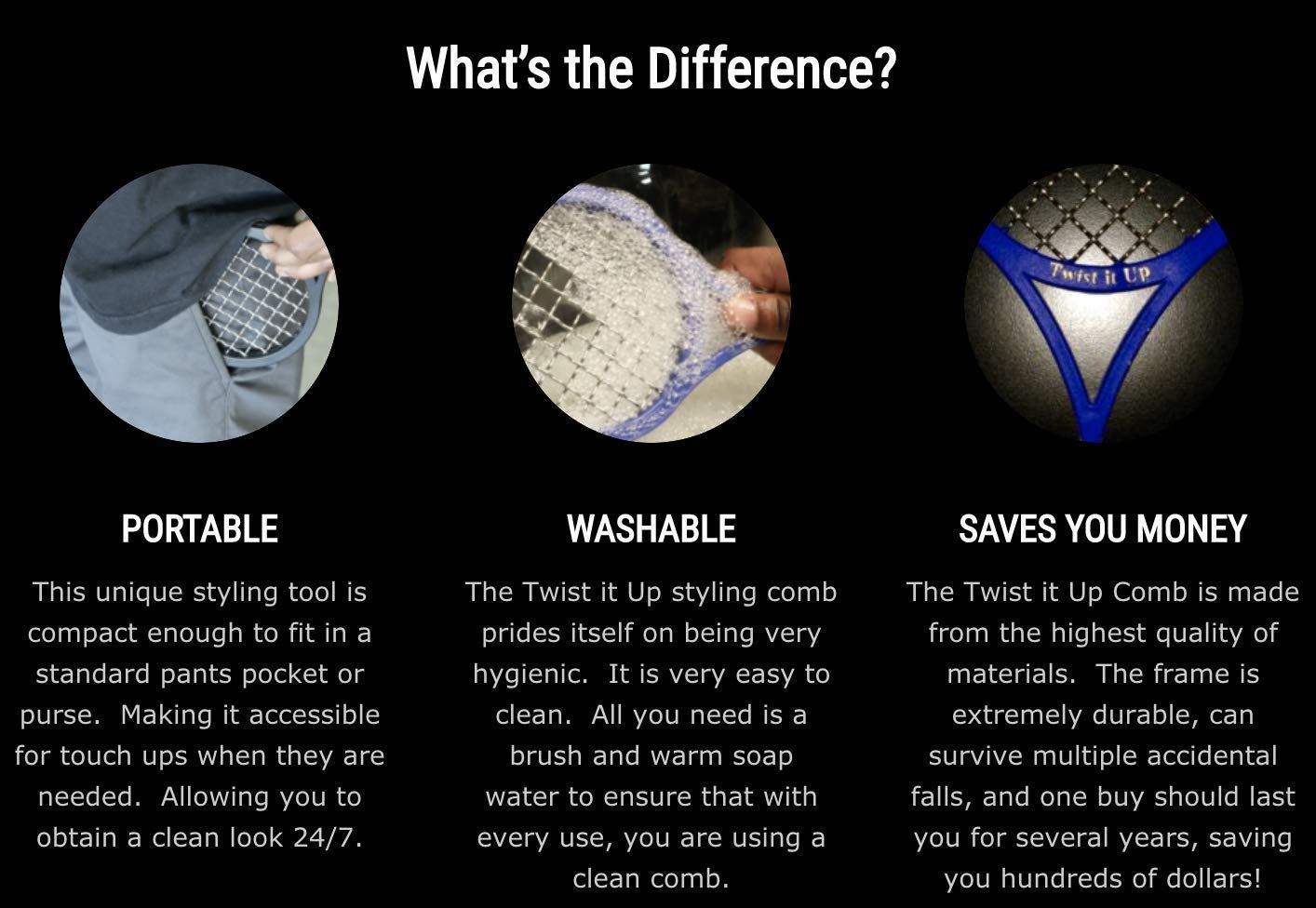 Twist Brush ergonomic handle detail for comfortable grip and steady control
