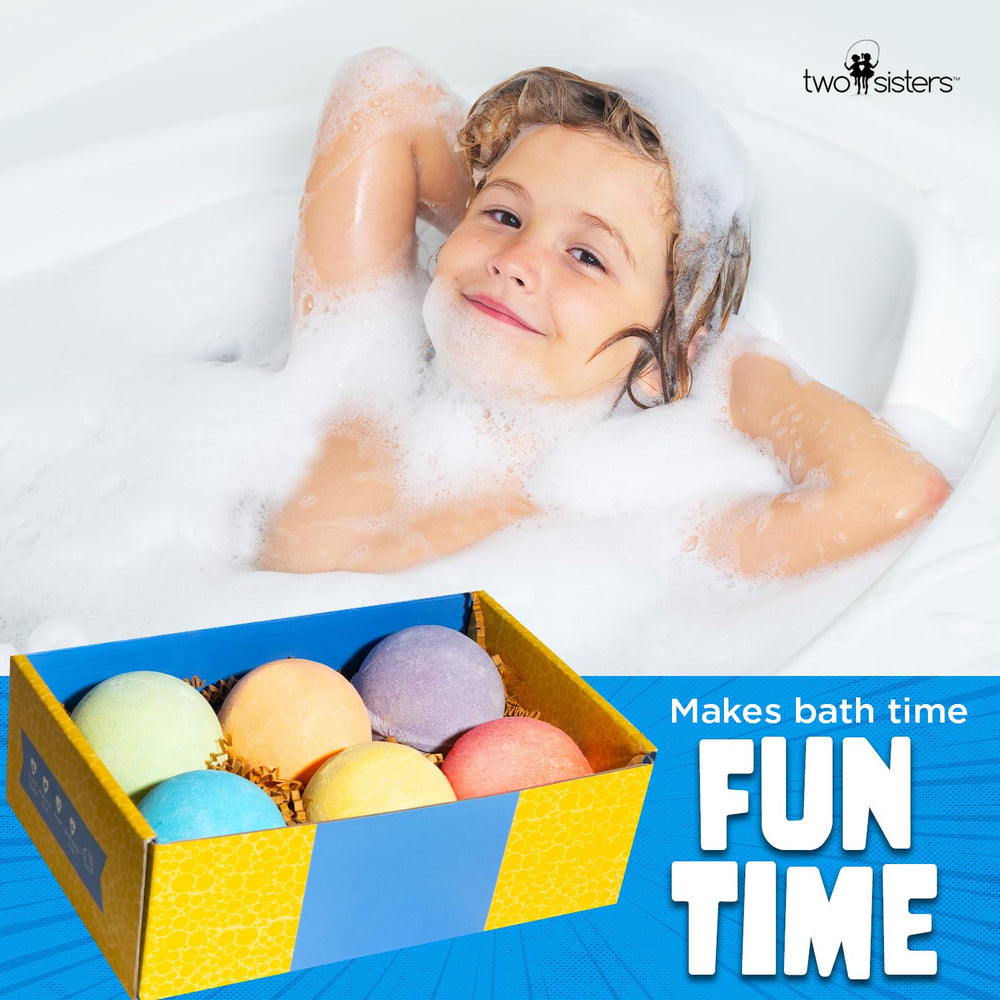 Vibrant bath water colored by Two Sisters bombs showcasing fun without staining