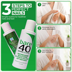 TXLSC BARE 40 jojoba beads detail showing gentle exfoliation benefit