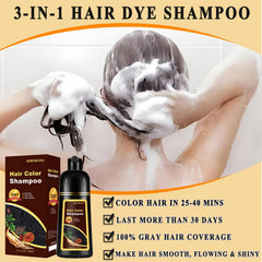 TYAYW applied to dry hair demonstrating easy brushless at‑home application