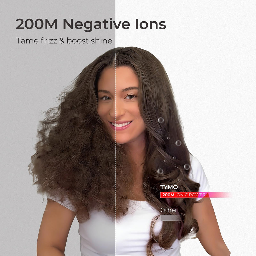 TYMO 360° vent view, faster surround drying saves styling time