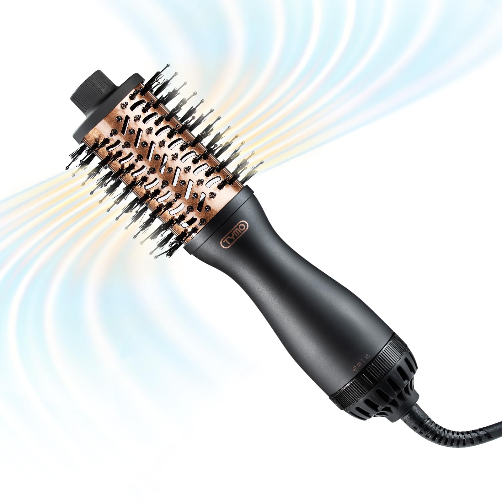 TYMO AIRBEAM MINI front view showing compact design and controls for quick styling
