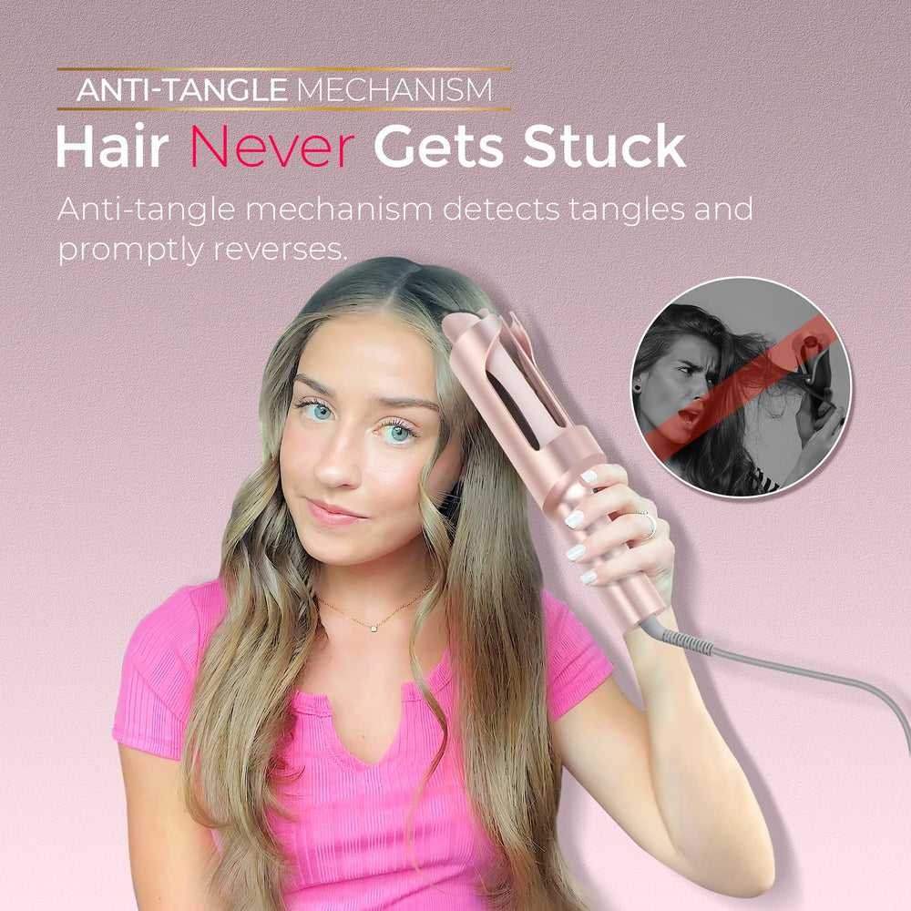 TYMO CurlPro Plus packaging with manual and accessories for ready-to-go styling
