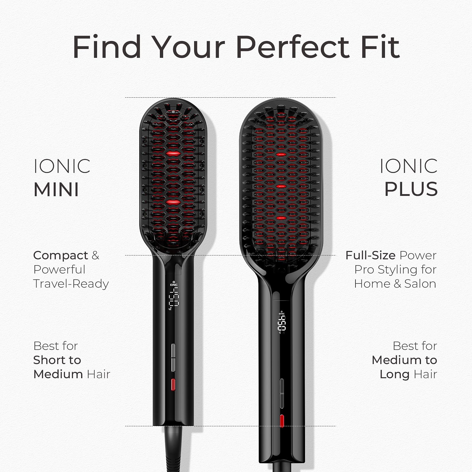 TYMO handle and controls close-up highlighting ergonomic grip and button placement