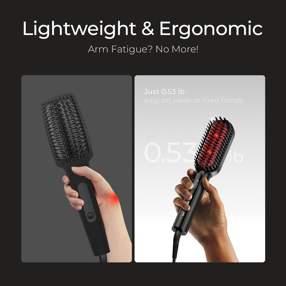 TYMO held in hand to show lightweight size and comfortable one-hand use