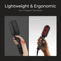 TYMO held in hand to show lightweight size and comfortable one-hand use