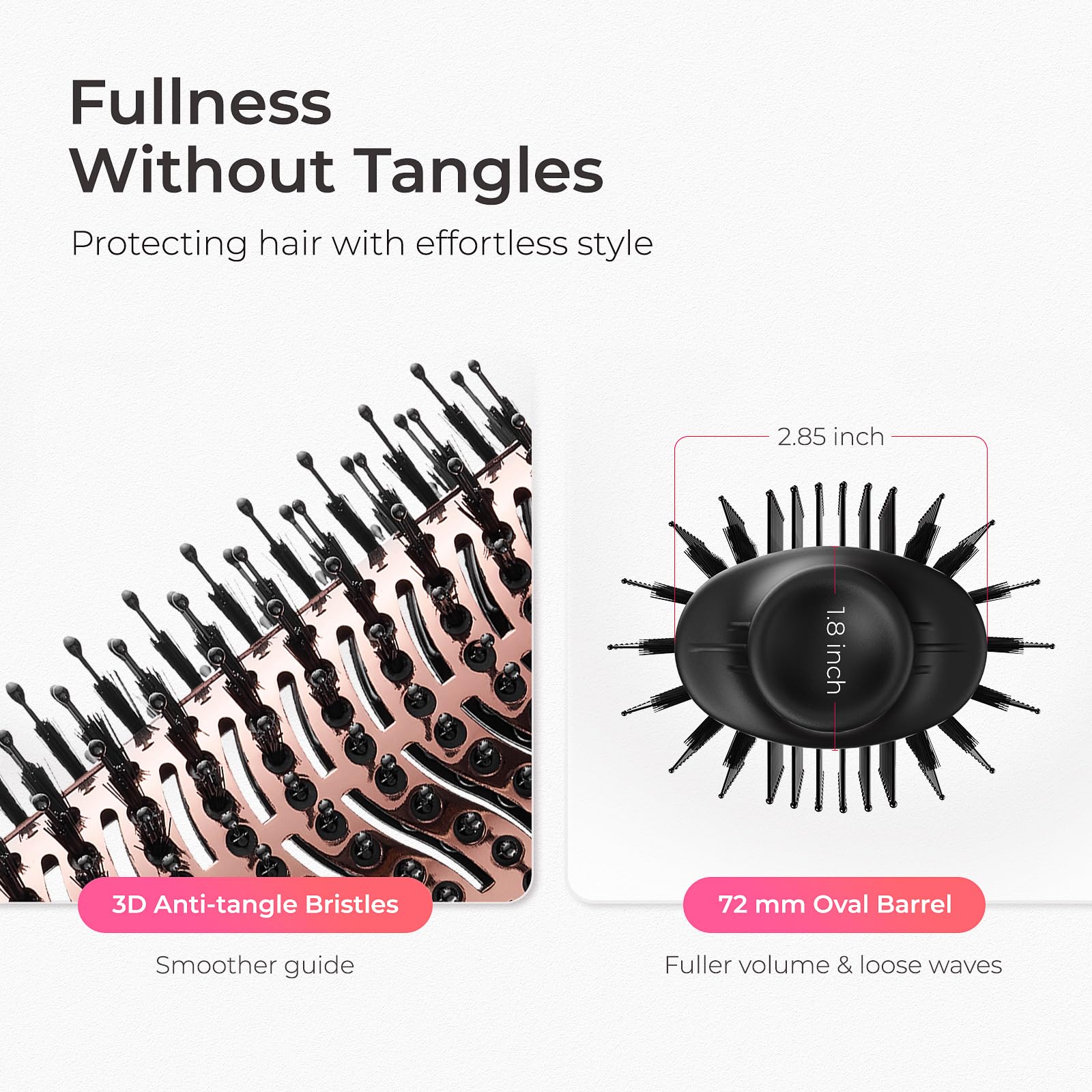 TYMO styling demonstration from wet to dry, quick salon-style results