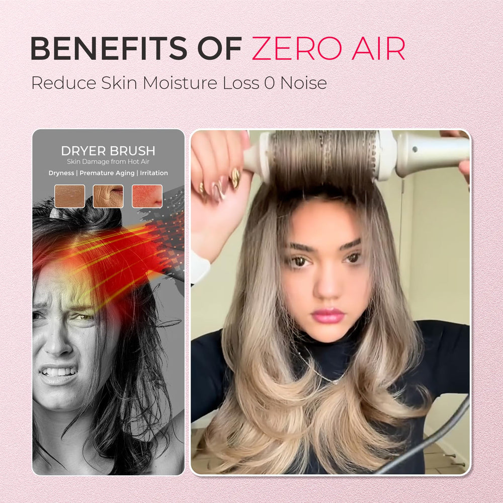 TYMO STYLUX finished shiny hair demonstrating reduced frizz and gloss