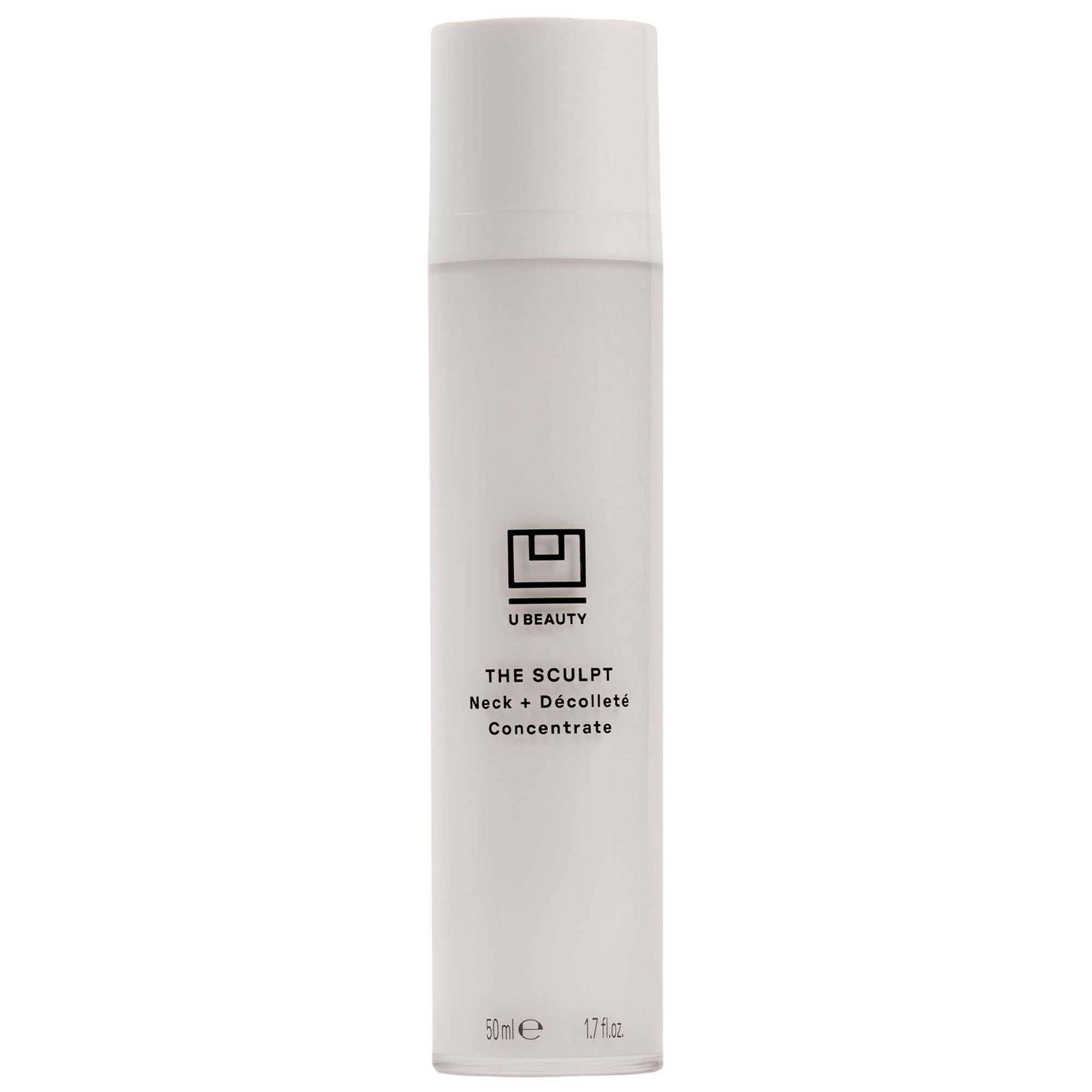 U Beauty front packaging showing elegant bottle and brand benefit