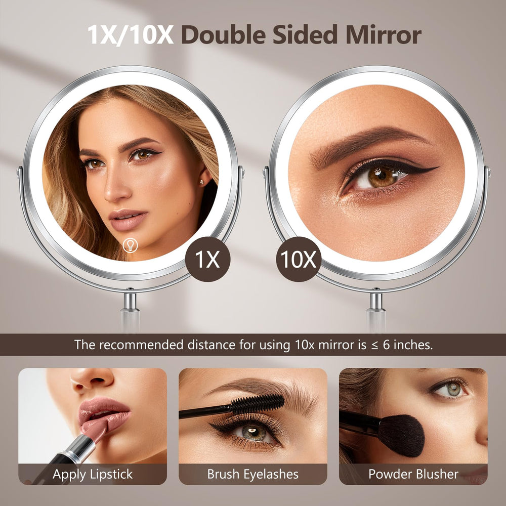 UBYMET rotated angle demonstrating 360° rotation for easy magnification switching