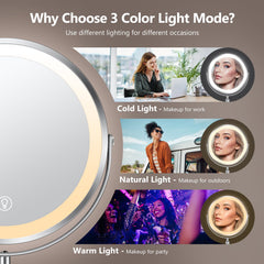 UBYMET touch sensor with three color modes offering accurate lighting control