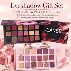 UCANBE Aromas Nude open palette with neutral mattes and luminous pearls for natural finishes