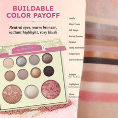 UCANBE bronzer blush highlighter pans highlighting sculpting and glow