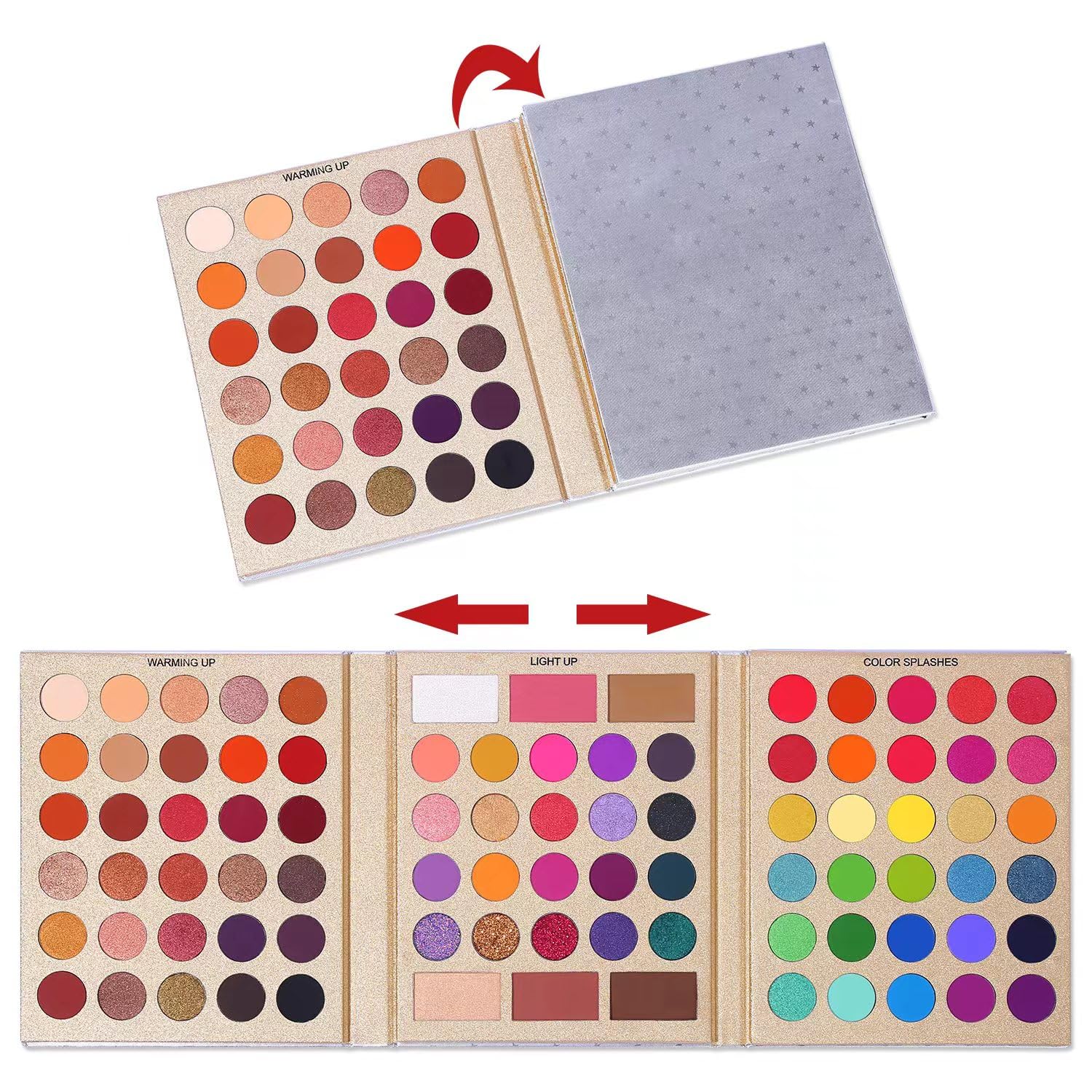 UCANBE silver compact closed highlighting travel-ready protection and style