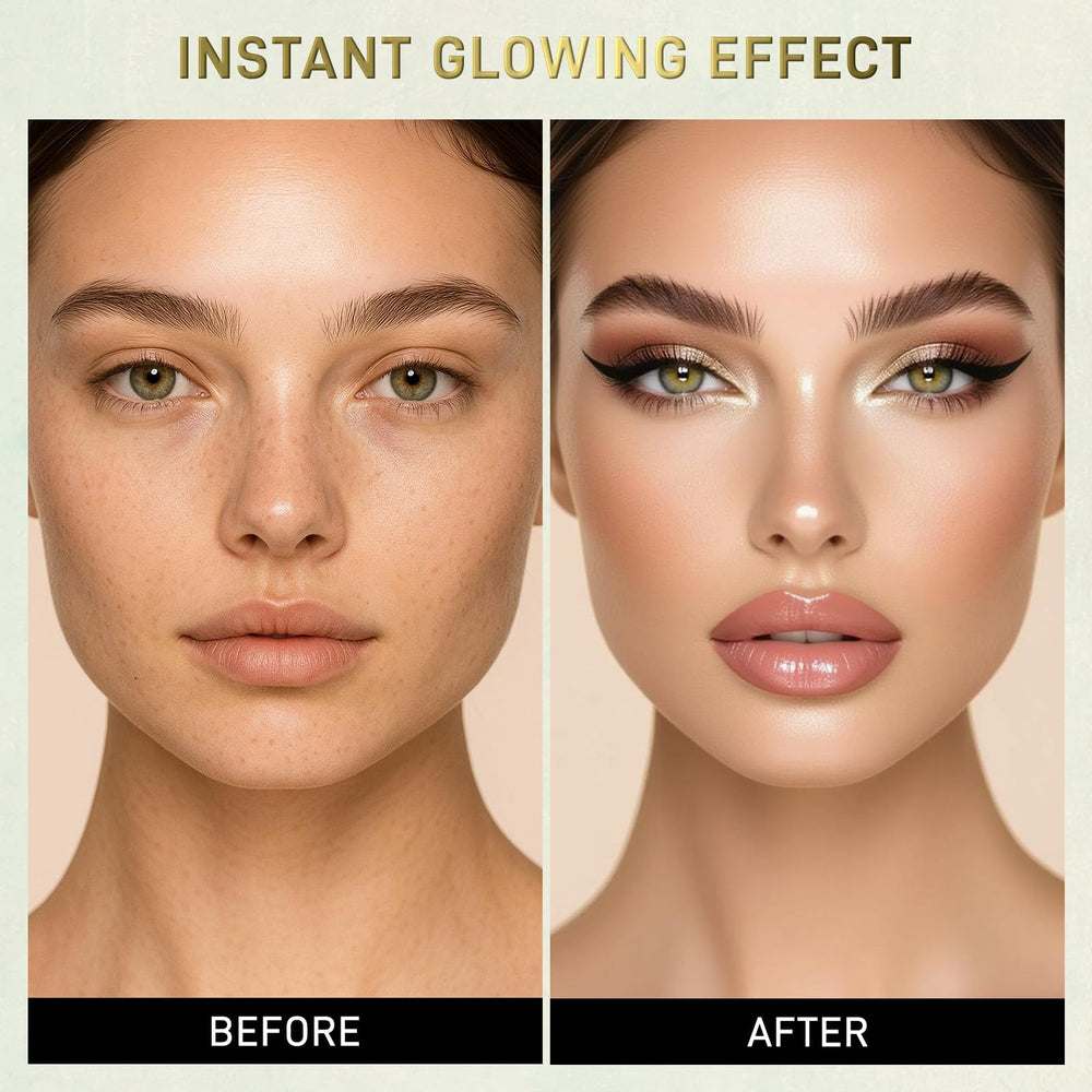 UCANBE dual-ended brushes included with palette demonstrating tool versatility for precise application