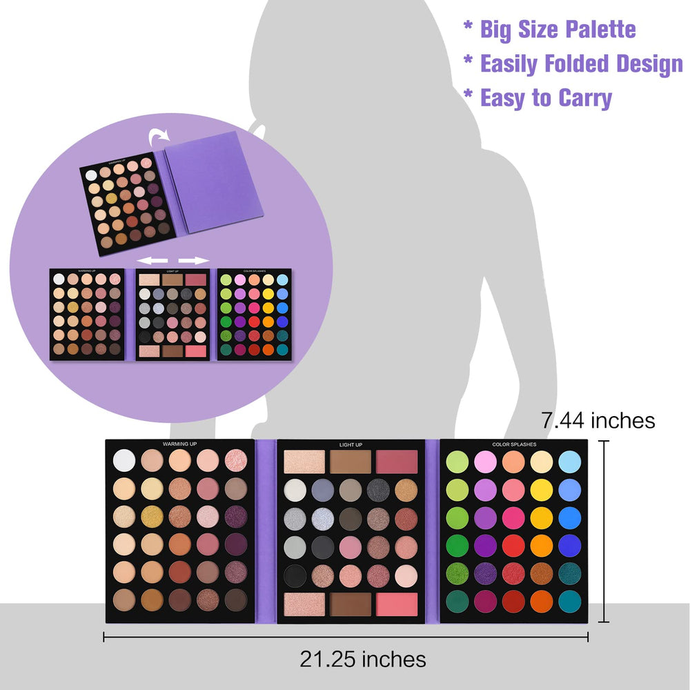 UCANBE palette packed in a travel bag demonstrating portability and kit readiness