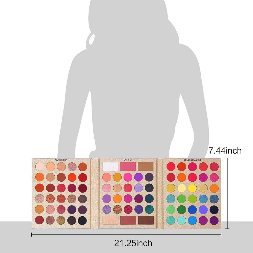 UCANBE matte eyeshadow swatches demonstrating crease definition benefits