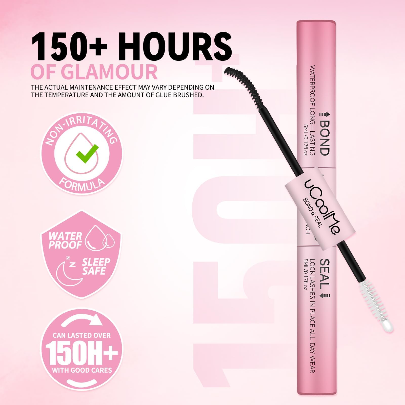 uCoolMe precision nozzle delivering controlled glue for accurate application